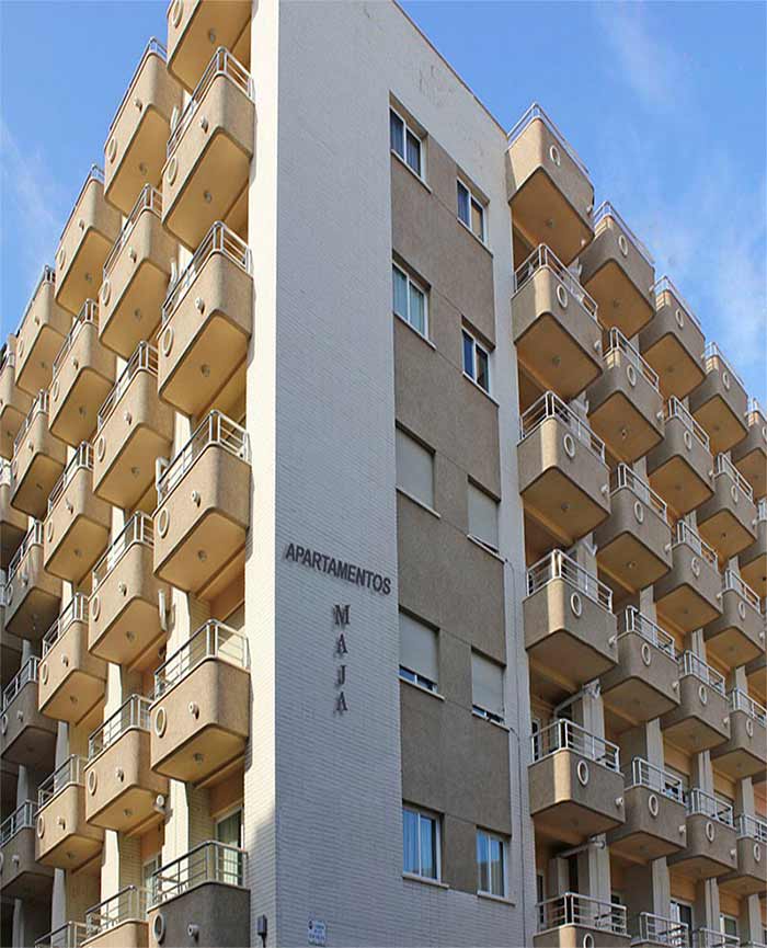 Edificio apartamentos Maja en Benidorm